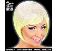 Widmann 04442 Party Short Wig with two colours