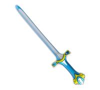 WIDMANN 04821 - Inflatable Magic Sword, Adult Unisex, Astronauts, Space, Aliens, Carnival, Theme Parties, 70 Cm, Blue Color