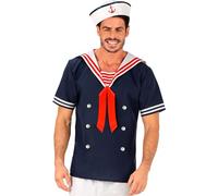 Widmann 05114 Halloween Sailor costume, Multicoloured, XL