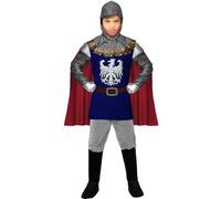 Widmann 07827 Children's knight costume, Blue, 140 (EU)