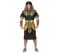 W WIDMANN MILANO Party Fashion - Pharaoh Costume for Men, Egyptians, Ancient Times, Carnival, Theme Parties