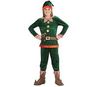Widmann 08735 Children's Elf Santa's Little Helper Costume ,4-5 Yrs(116 cm)