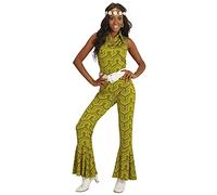 Widmann 08919 Flower 70s jumpsuit, Multicoloured, XS