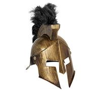 Widmann 09837 Snap-on Gladiator Helmet - Gold - One Size
