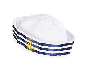 Widmann 10015 Sailor Hat Sailor Cap, Captain, Theme Party, Carnival