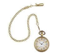 WIDMANN 10025 Mechanical Pocket Watch with Chain, Retro, Steampunk, Accessory for Carnival, Theme Parties and Much More