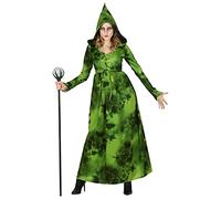 WIDMANN 10710 Costume Strega Delta Forest XXL Verde Lungo #1071