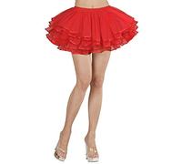 Widmann 11009432 Luxury Tutu with Satin Trim, red, Standard Size