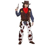 Widmann 11009767 Children's Cowboy Costume, Multicoloured, 116 (EU)