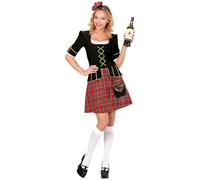 Widmann 11010296 Army Officer Costume Size S, Red/black