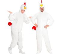 Widmann 11010702 Hen Adult Chicken Costume, Multi-Coloured, M-L