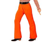 Widmann 11011230 70s Trousers, Orange, XXL