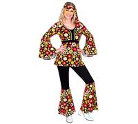 widmann 20041 Costume The 60s Fashion Flowers S