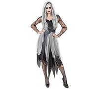 Widmann 29334 29334-Horrible Ghost, Dress, Theme Party, Halloween, Multicoloured, XL