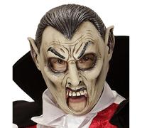 Widmann ? 3/4 Mask With Mouth Open Vampire For Babies Boys, Multicoloured, One Size, vd-wdm00413