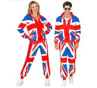 WIDMANN 45063 Costume Tuta Anna 80 L Bandiera U.K. #4506