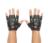 W WIDMANN MILANO Party Fashion 46903 Rockers, Bikers, Punk Gloves, Multi-Coloured