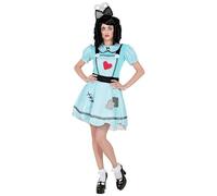 Widmann 60249 - Costume Doll, Dress, Hair Bow, Theme Party, Halloween