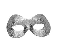 WIDMANN 64642 - Domino Cat Mask, Adult Woman, Animals, Carnival, Theme Parties, One Size, White Color