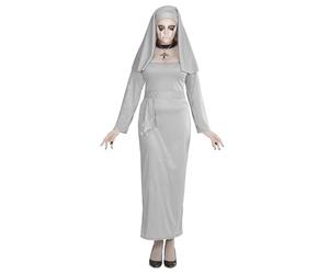 Widmann 65673 Adult Ghost Nun Costume, L