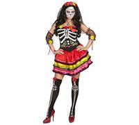 Widmann 65684 Mujer Dia De Los Muertos Adult Costume XL