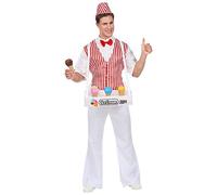 Widmann 68593 Gelataio Eismann Costume, Multi-Coloured, (M/L)