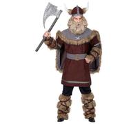 Widmann 70193 Adult Viking Costume Basic Case, Brown, L