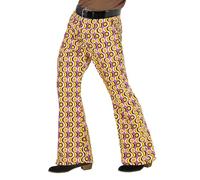 Widmann 70s Style Trousers Discs Costume