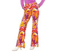 Widmann 11011217 70s Trousers Orchid Pattern, S-M