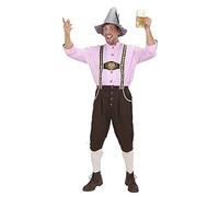 Widmann 73460 Bavarian costume, Multicoloured, XXL