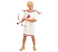 Widmann 74574 Men's Costume Amor Good Luck Messenger White/Red