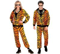 Widmann 79151 Tiger Animal Print Tracksuit Costume, S