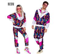 Widmann 80's Disco Shell Suit (Jacket, Pants) (XL) Different Colors