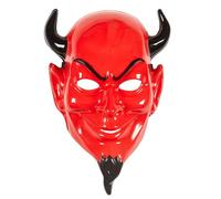 Widmann 86861 - Mask Devil Horror Satan Halloween Carnival Theme Party