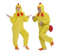 Widmann 9265 A Adult Chicken Costume, Jumpsuit with Mask