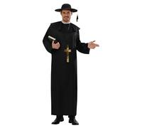 Widmann 94872 Adult Priest Costume, Multicoloured, M