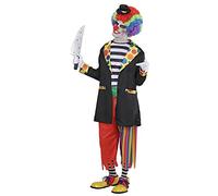 Widmann 97932 ? Horror Clown Costume Jacket with Shirt, Trousers, Socks and Hat Adult Size Medium