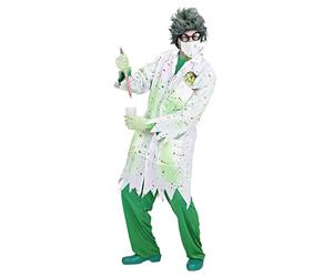 Widmann 98932 Adult Costume Dr. Toxic ? Jacket with Mask and Latex Gloves