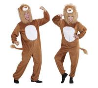Widmann 9938B ? Adult Lion Costume, Jumpsuit with Mask