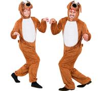 Widmann Adult 9275B costume dog Jumpsuit with Mask