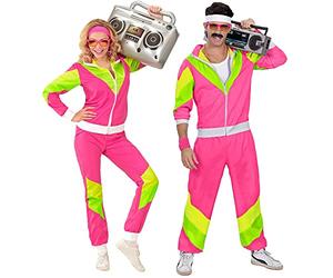 WIDMANN - Adult Costume 80s Tracksuit