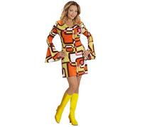 Widmann Adult Costume, Groovy Seventies, Ladies