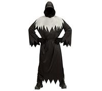 Widmann Adult Ghoul Costume ? Hooded Robe and invisible Face, Belt