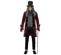 Widmann adult gothic vampire, Halloween, fancy dress costume