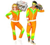 WIDMANN Adult Mens Hippie Costume. Include Coat and multicoloured trousers. 60s 70s Hippy/Woodstock, Fancy Dress, Outfit