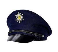 WIDMANN - Adult Police Cap Dark Blue Police Cap Police Cap Police Cap Uniform Police Costume