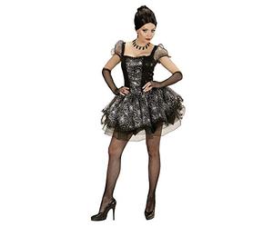 Widmann Adult Spider Lady Costume Dress and Fingerless Gloves