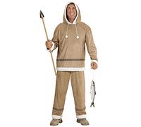 Widmann Adult's Costume 05561 Eskimo, Top With Hood and Trousers