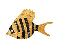 WIDMANN - Adults Orange Tropical Fish hat. Perfect for world book day, halloween, carnival or birthday party.