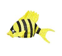 WIDMANN - Adults Yellow Tropical Fish hat. Perfect for world book day, halloween, carnival or birthday party.
